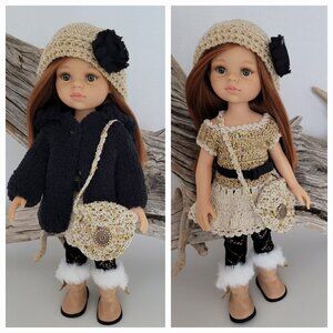 New Deluxe 32cm Paola Reina Doll Package: Doll & Beautiful Handmade Outfit
